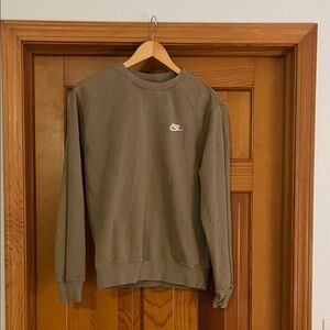 Vintage Nike Green Khaki Crewneck Sweatshirt